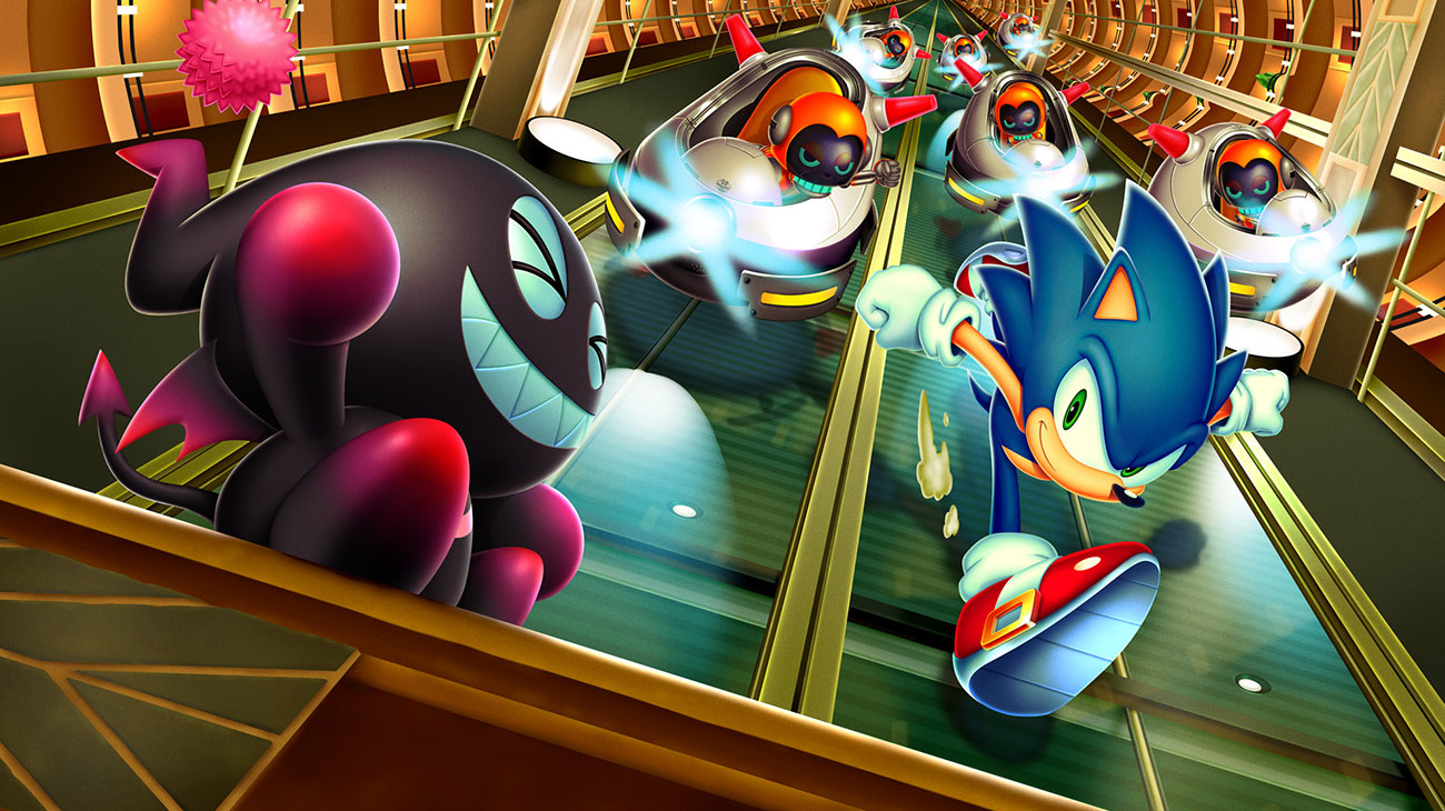 Promo Art by Tyler McGrath from Sonic X Shadow Generations