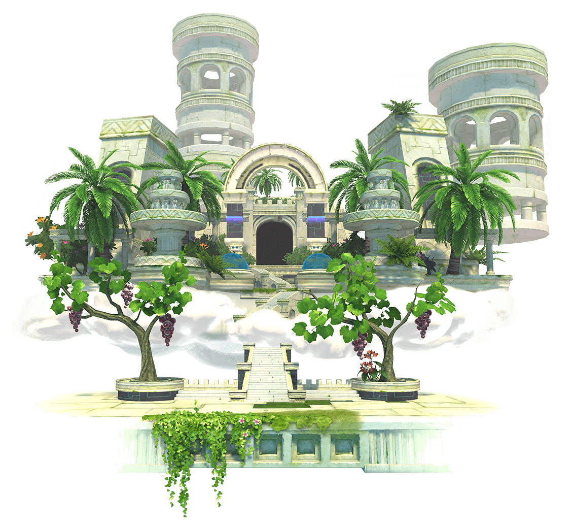 Sky Sanctuary Art from Sonic X Shadow Generations