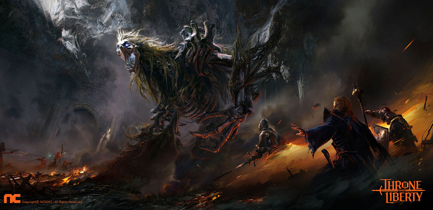 Boss Tevent Art from Throne and Liberty
