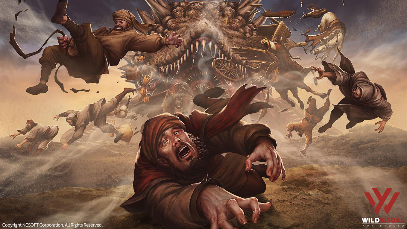 Cinematic Illustration 1 Art from Throne and Liberty