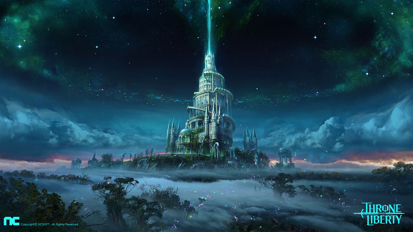 Purelight Tower Art from Throne and Liberty