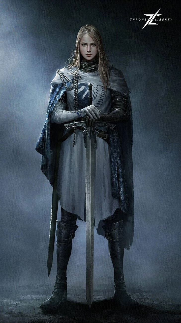 Roen Aron Concept Art from Throne and Liberty