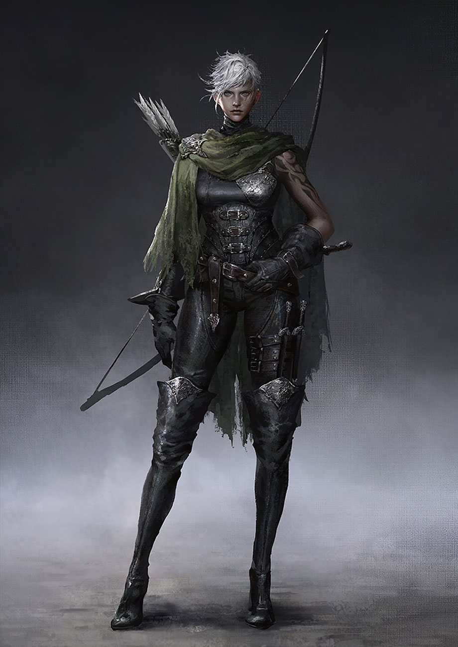 Roxie Atevalt Concept Art from Throne and Liberty