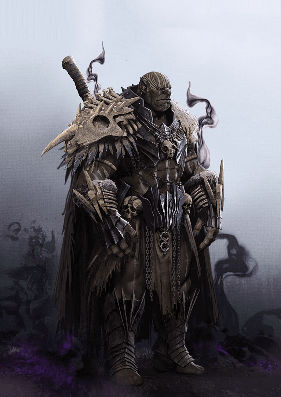 Tuaren Concept Art from Throne and Liberty