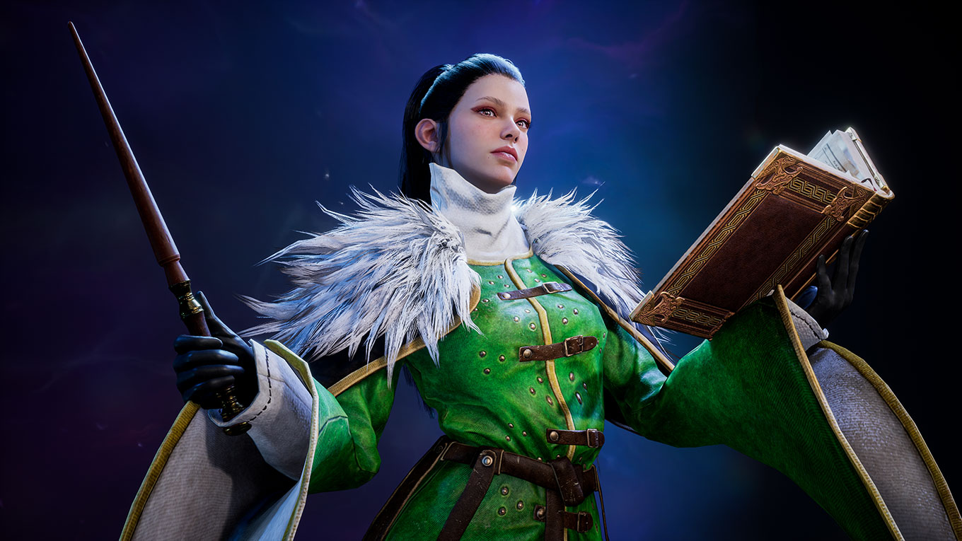 Wand and Tome Render from Throne and Liberty