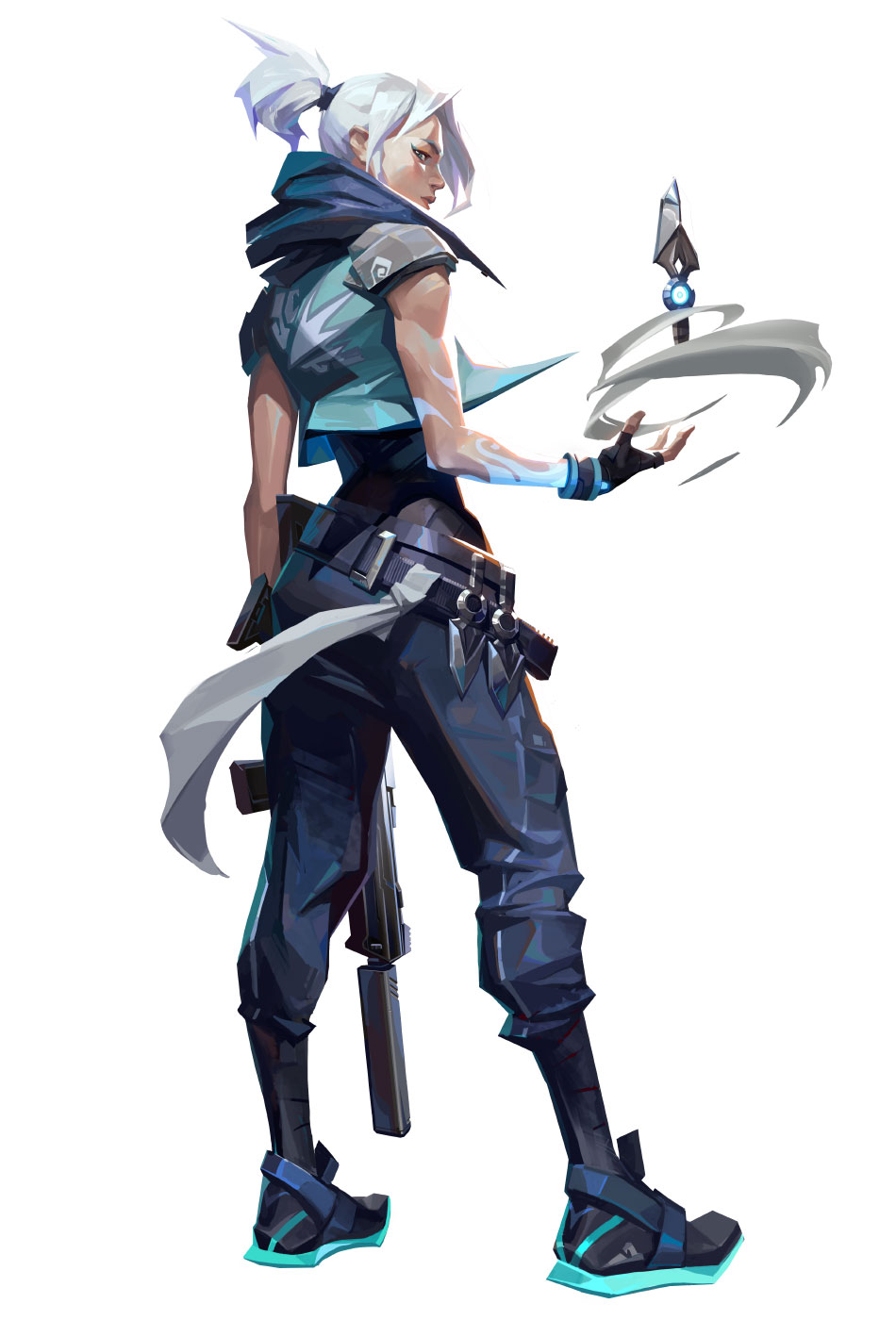 Jett Art from Valorant