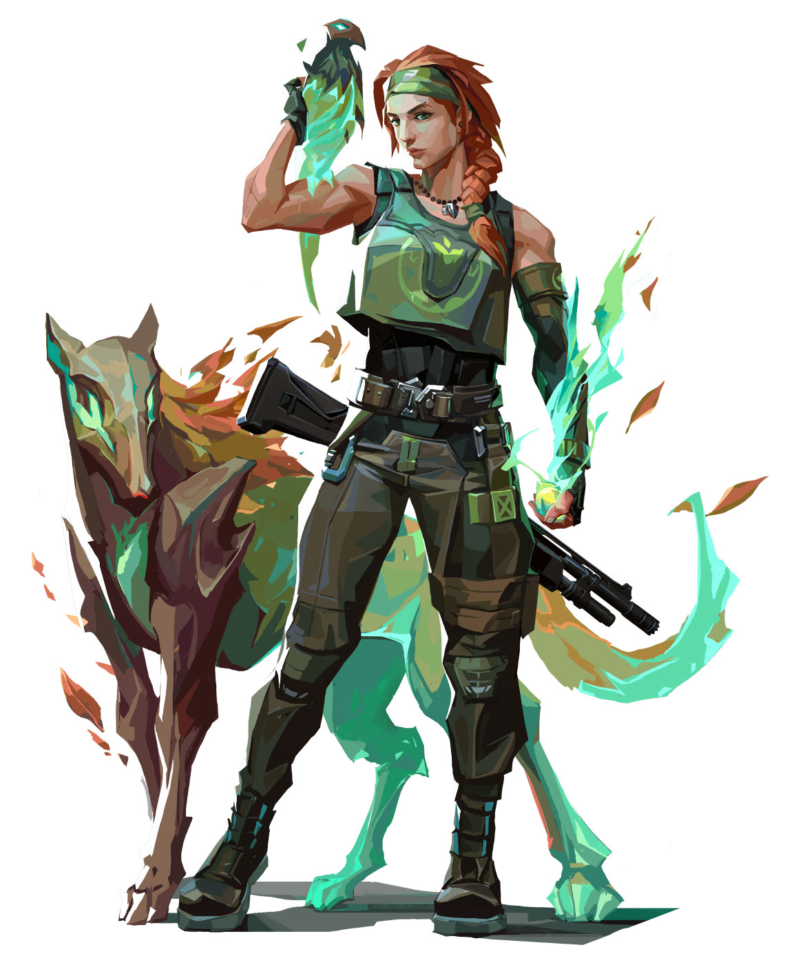 Skye Art from Valorant