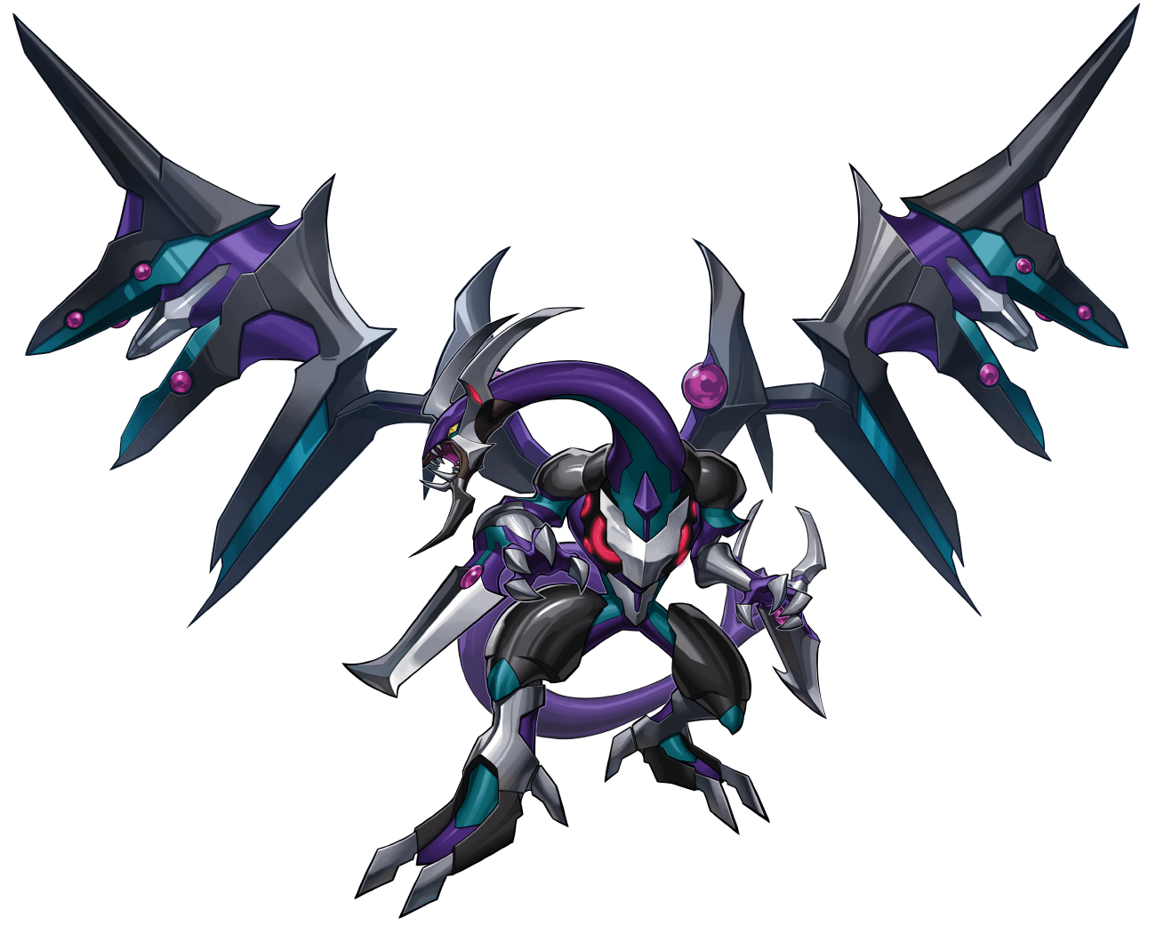 Dark Rebellion Xyz Dragon Art from Yu-Gi-Oh! Duel Links