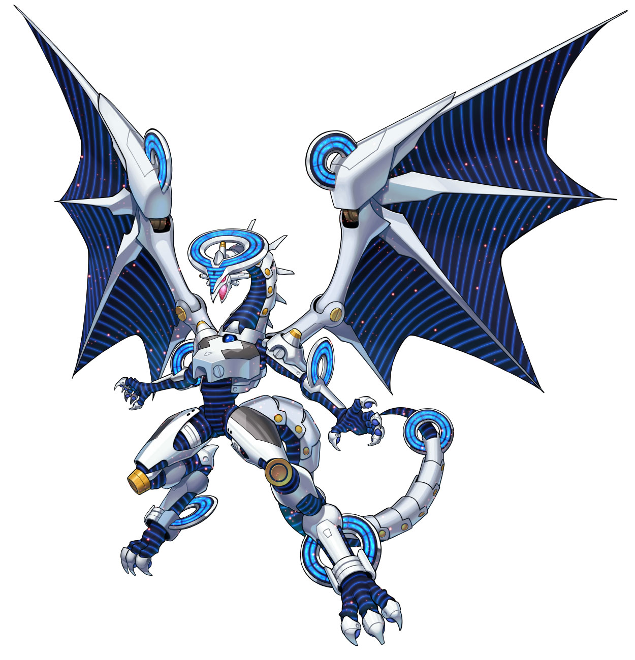 Firewall Dragon Art from Yu-Gi-Oh! Duel Links