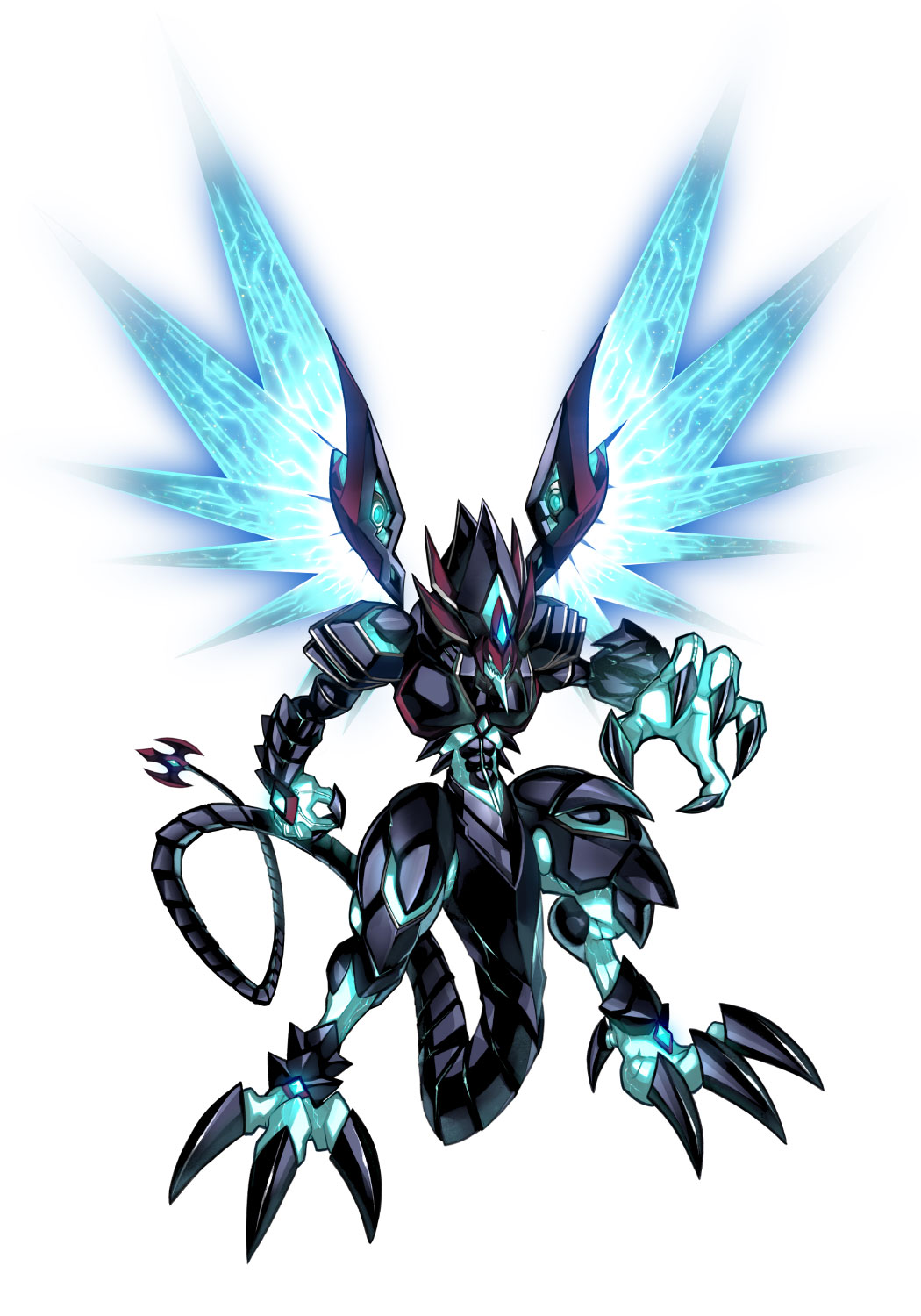 Galaxy-Eyes Full Armor Photon Dragon Art from Yu-Gi-Oh! Duel Links