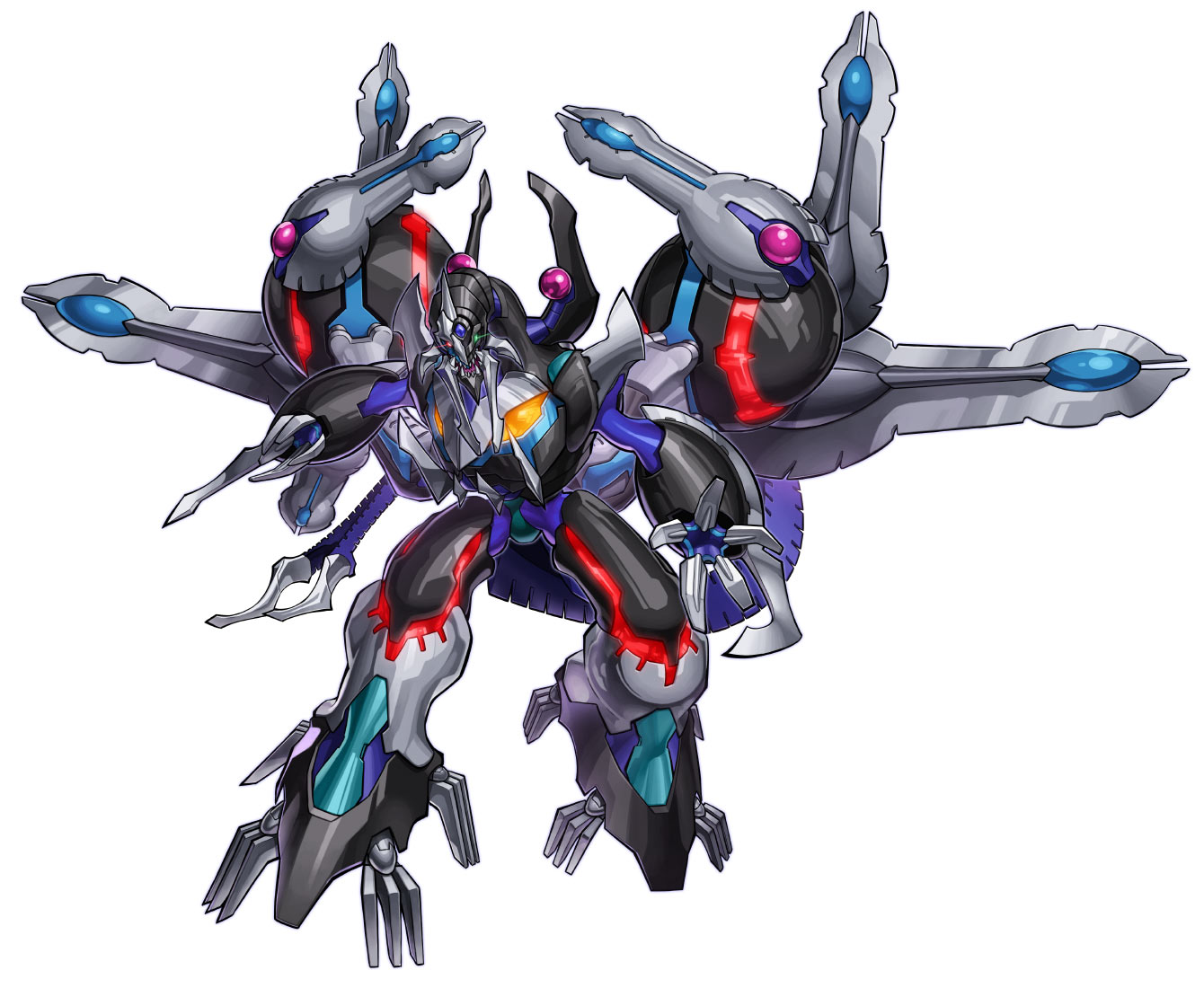 Odd-Eyes Rebellion Dragon Art from Yu-Gi-Oh! Duel Links