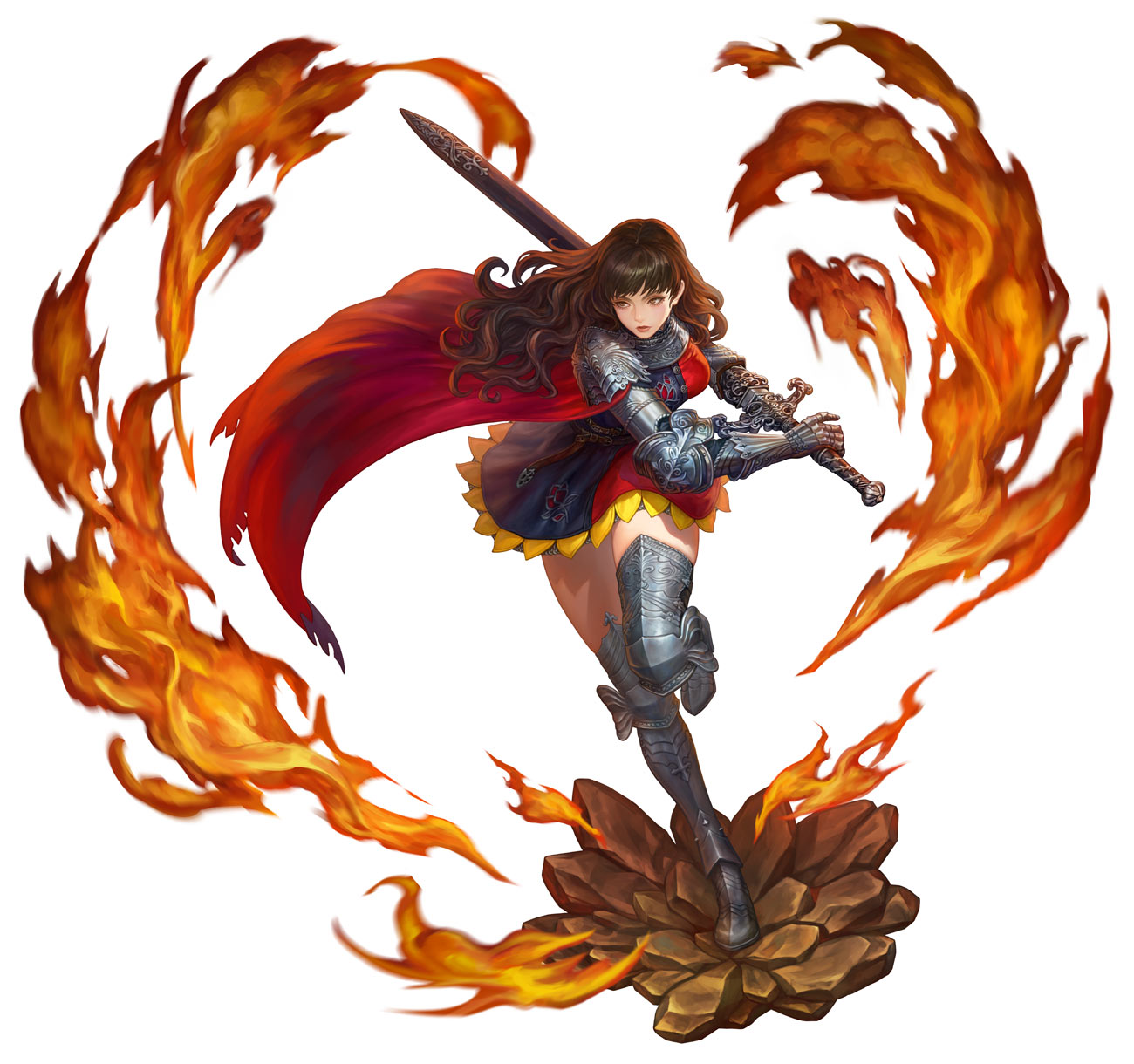 Elossa Art from ASTRA: Knights of Veda