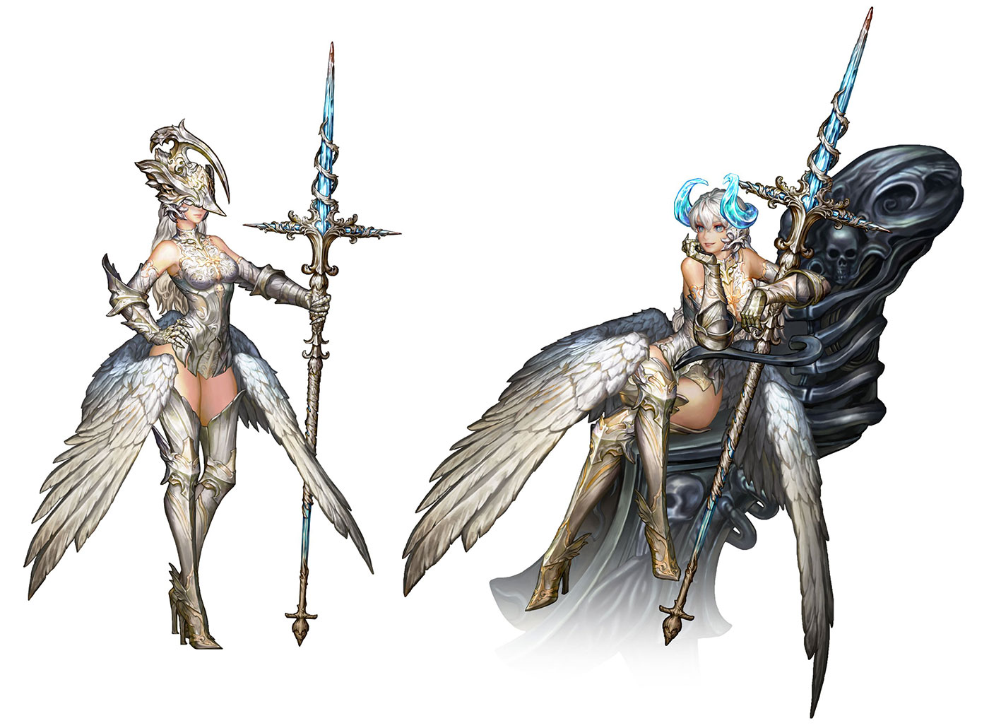 NPC Art from ASTRA: Knights of Veda