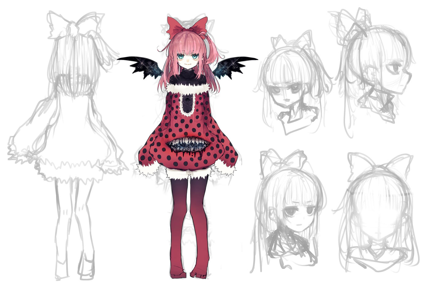 Mirai Hatada Early Rough Draft Art from Crystar
