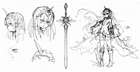 Rei Hatada Early Sketch