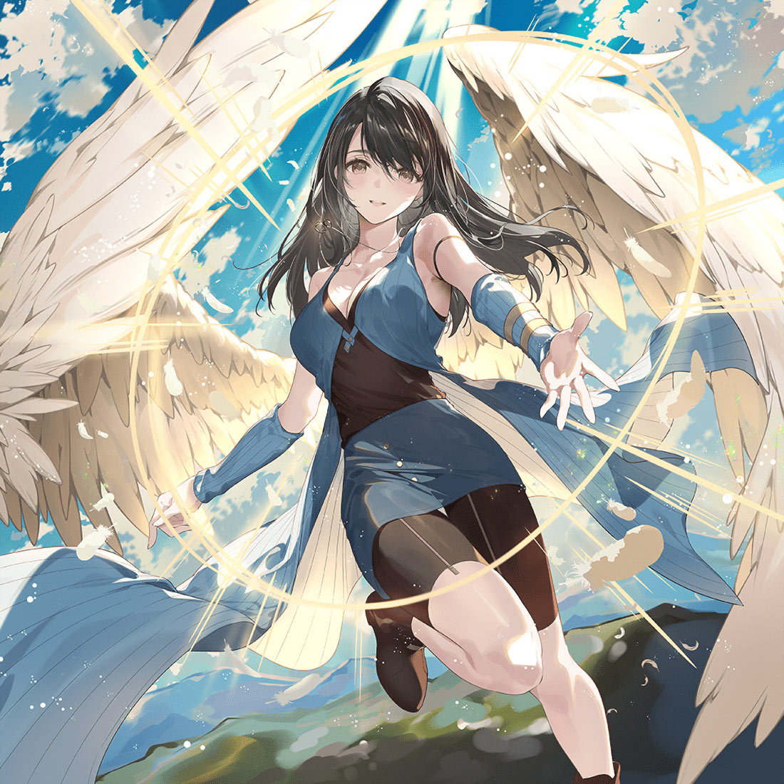 Angel Wing Art from Dissidia Duellum Final Fantasy