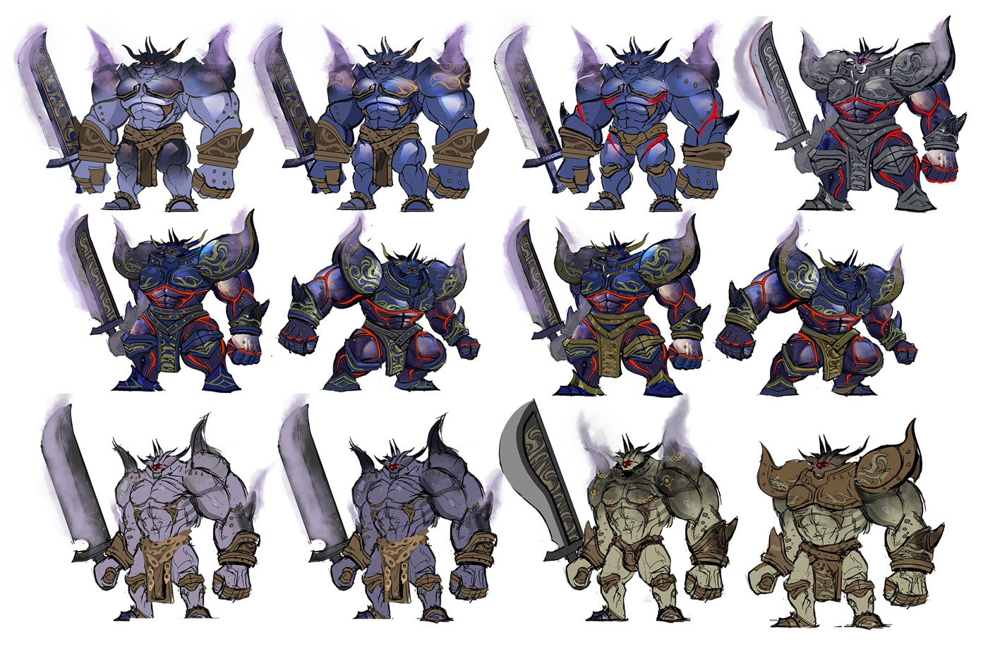 Iron Giant Concept Art from Dissidia Duellum Final Fantasy