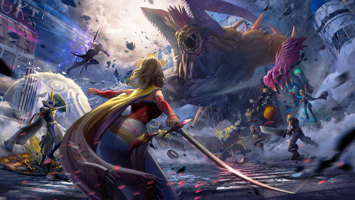 Key Art from Dissidia Duellum Final Fantasy