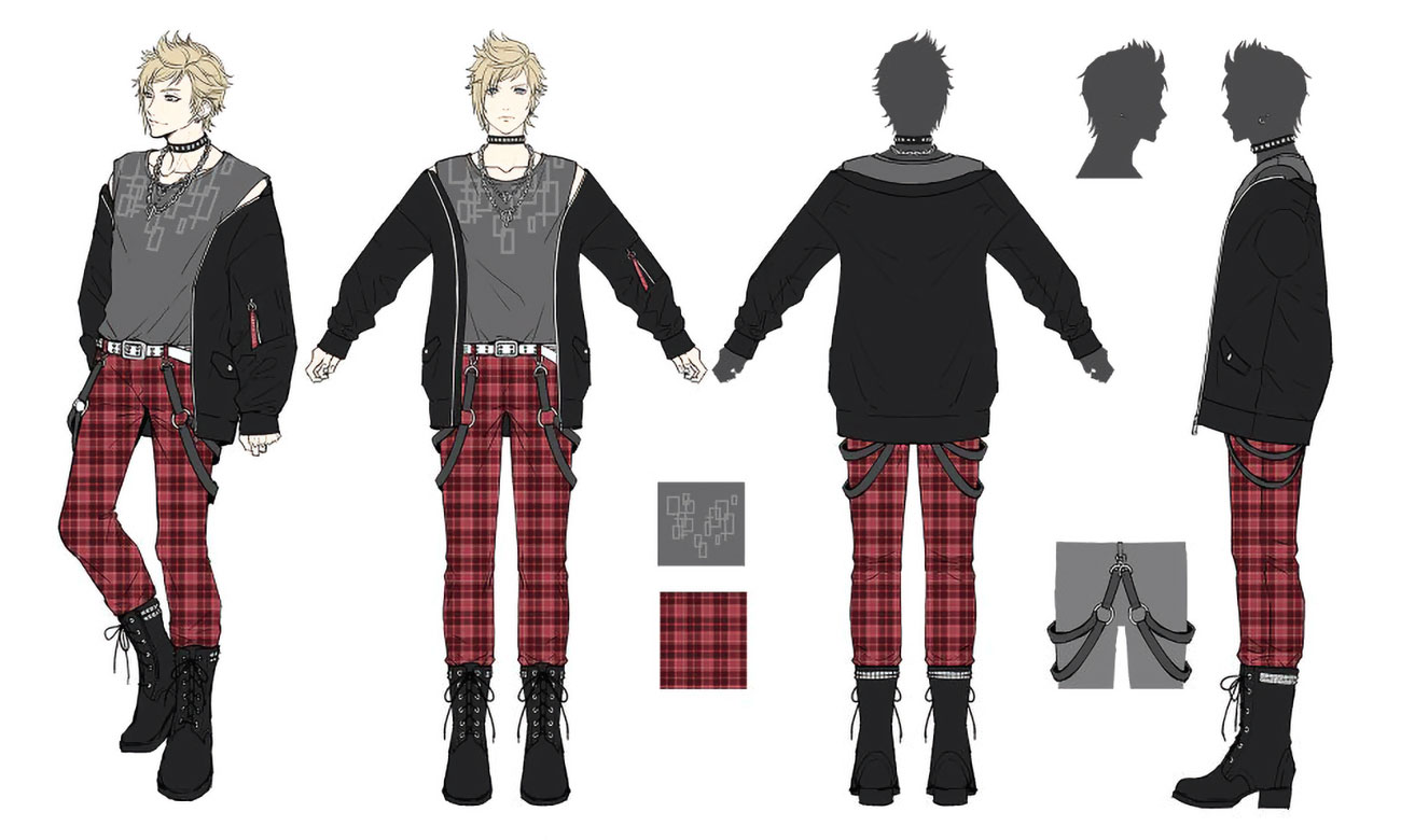 Prompto Argentum Concept Artwork from Dissidia Duellum Final Fantasy