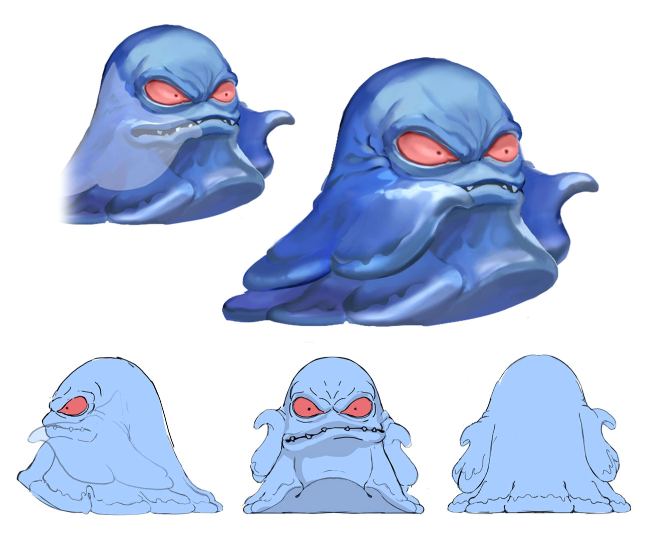 Pudding Concept Art from Dissidia Duellum Final Fantasy