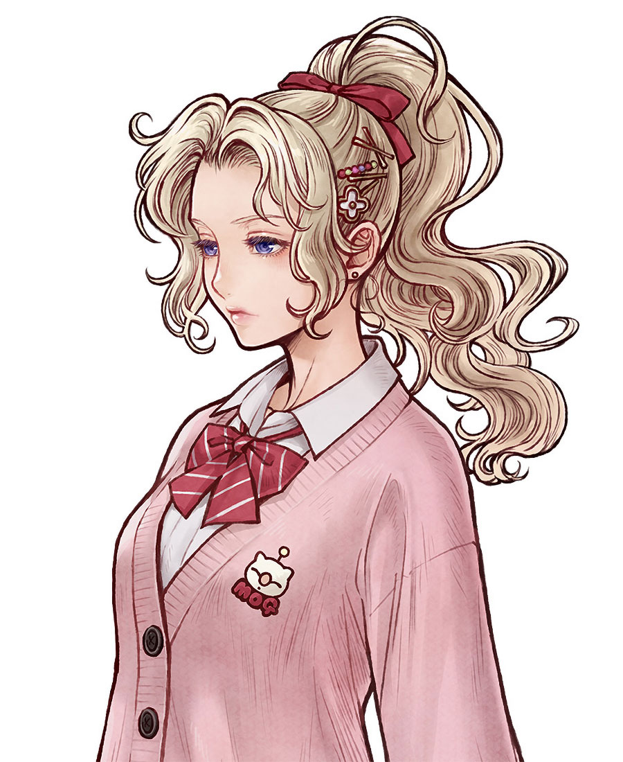 Terra Branford Modern Portrait Art from Dissidia Duellum Final Fantasy