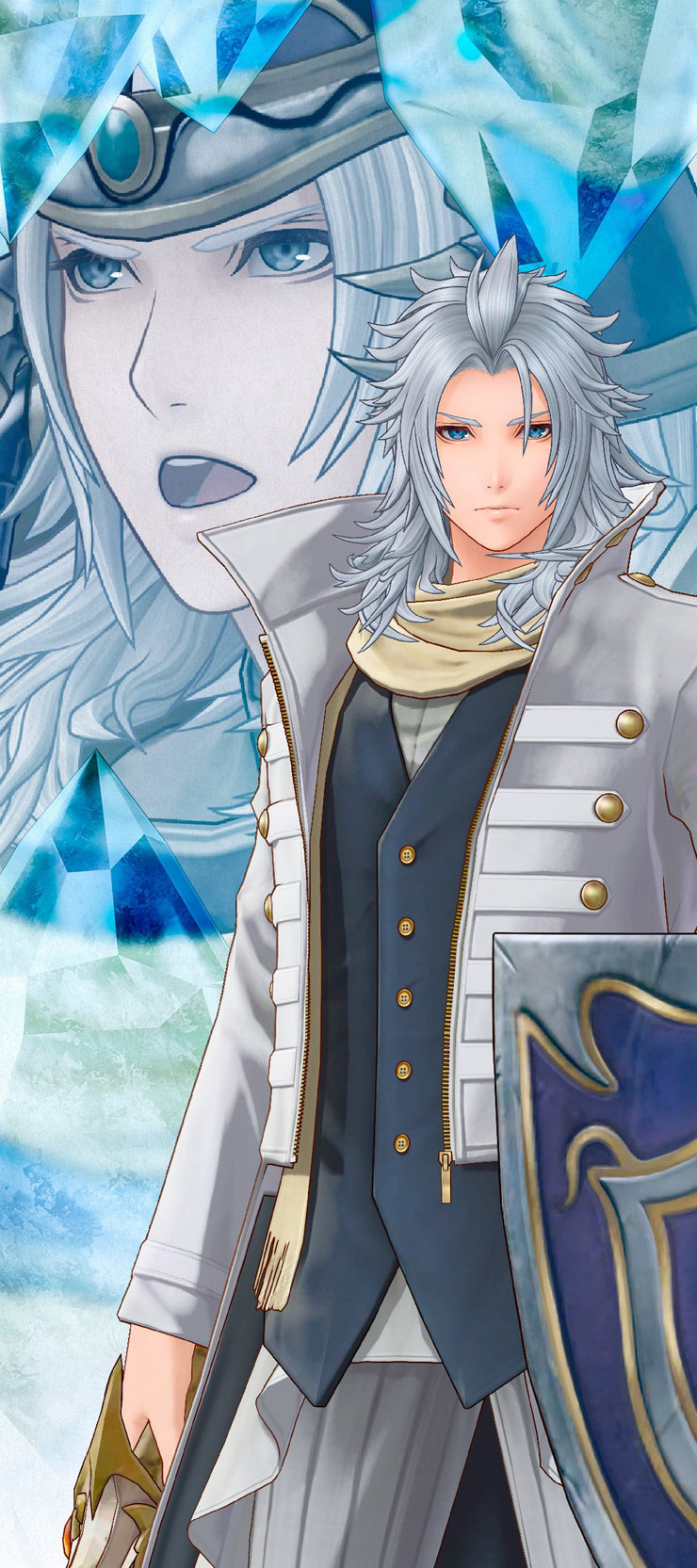 Warrior of Light Artwork from Dissidia Duellum Final Fantasy