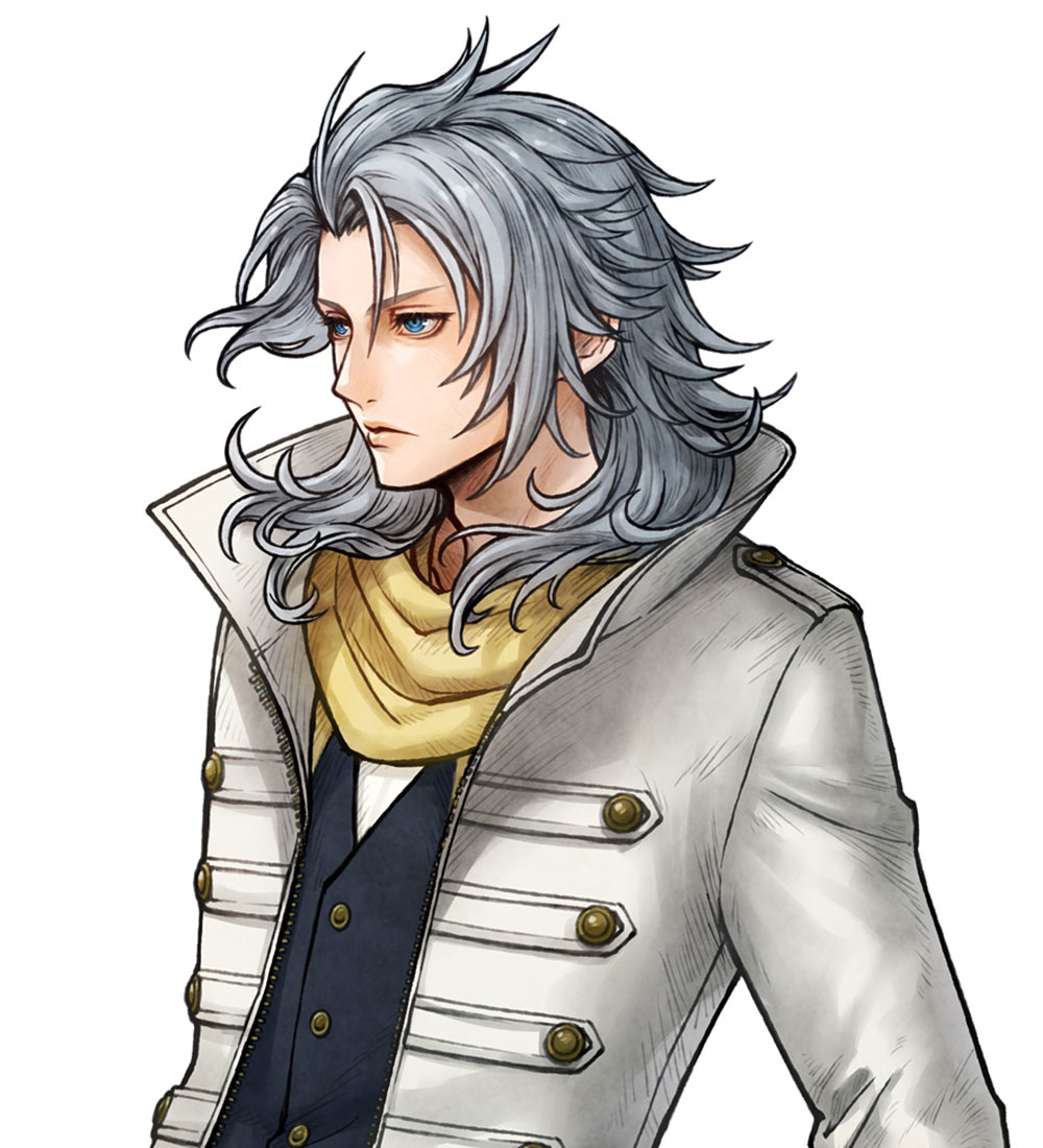 Warrior of Light Modern Portrait Art from Dissidia Duellum Final Fantasy