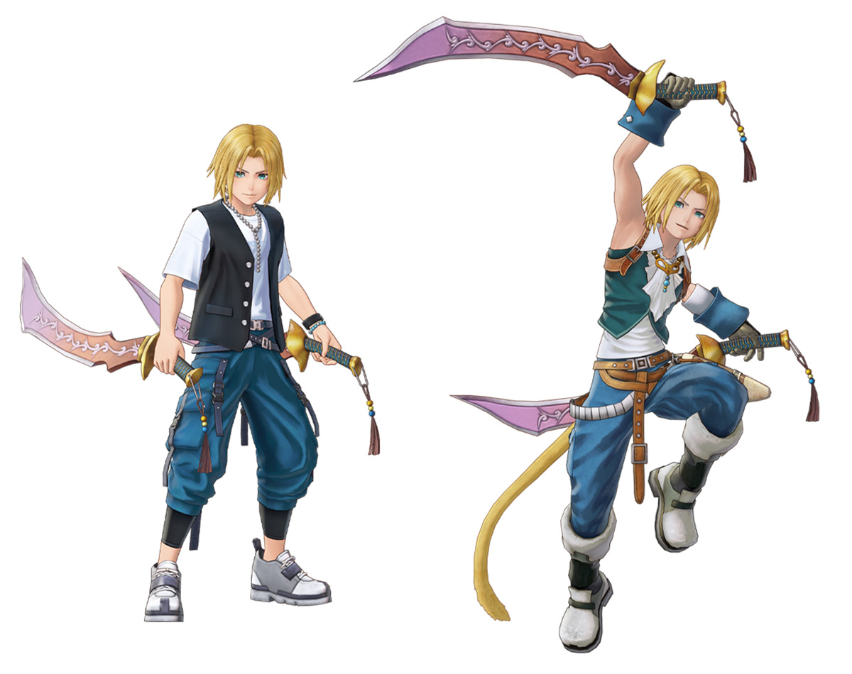 Zidane Tribal Art from Dissidia Duellum Final Fantasy