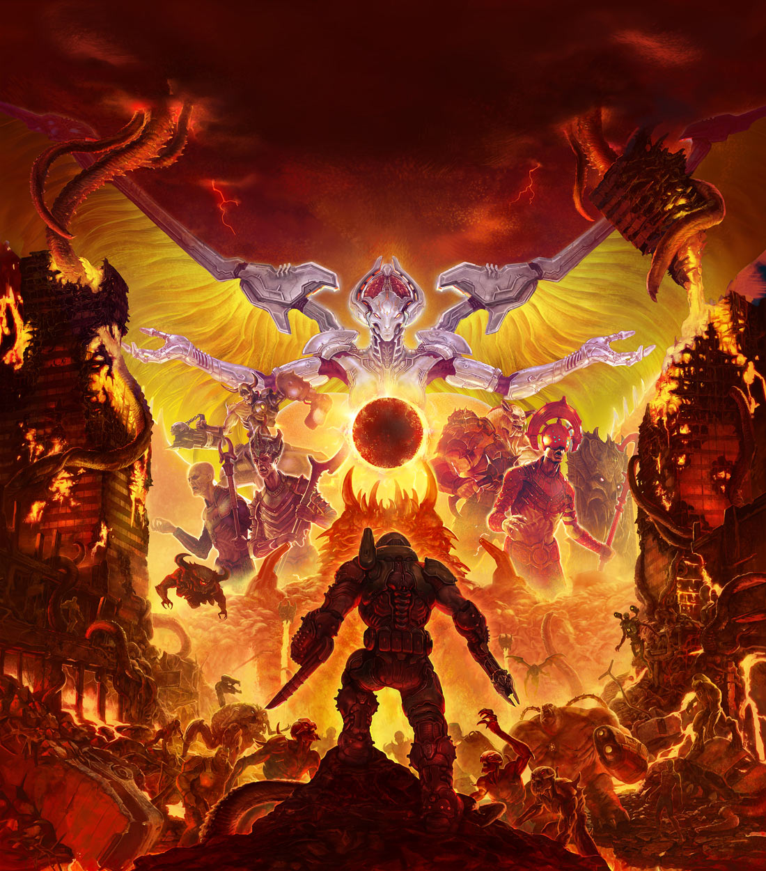 Maykrs Promo Art from Doom Eternal
