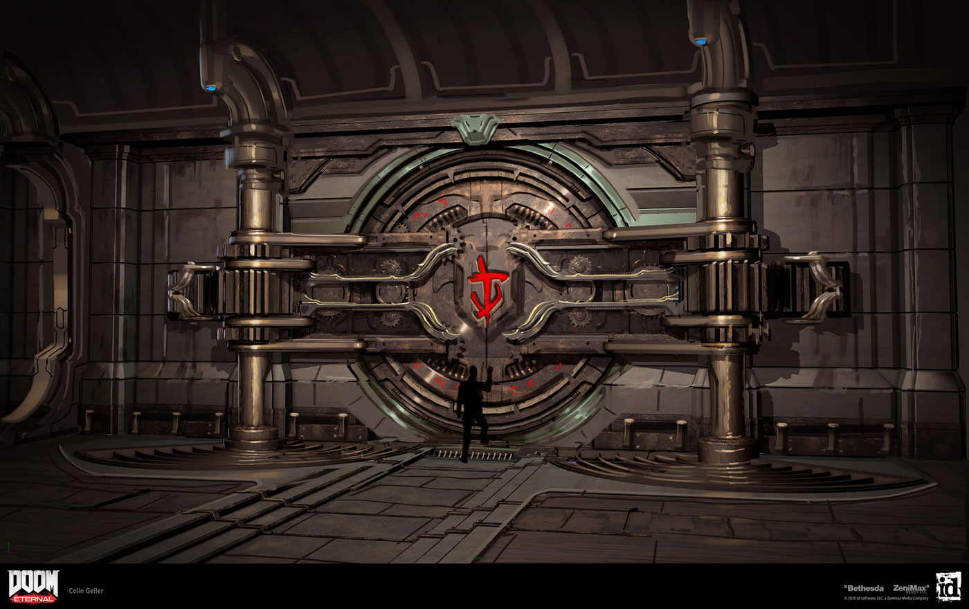 Taras Nabad Vault Art from Doom Eternal