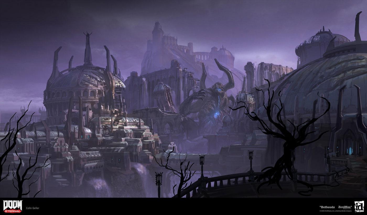 Taras Nabad Art from Doom Eternal