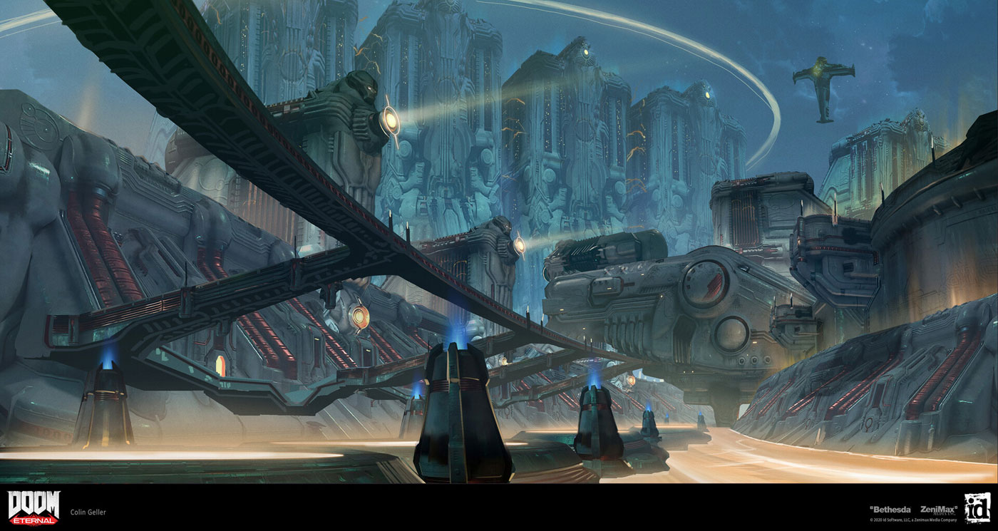 The Holt Visual Dev Art from Doom Eternal