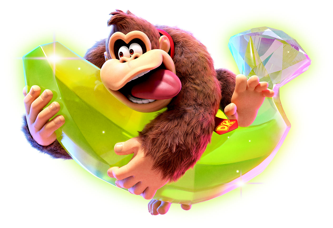 Donkey Kong and Banana Art from Donkey Kong Bananza