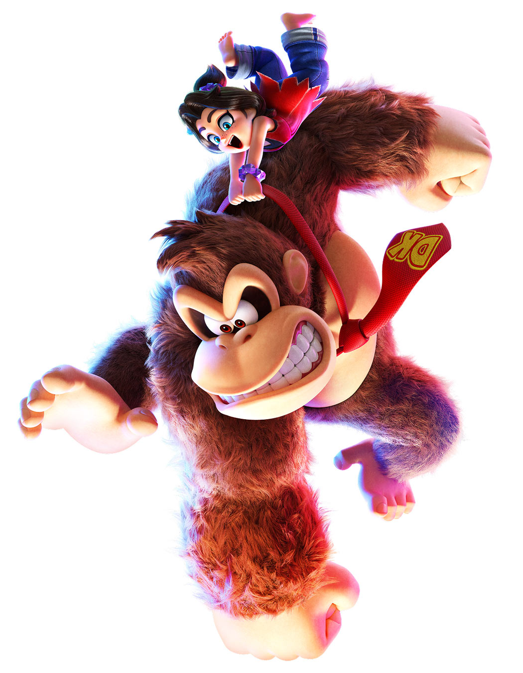 Donkey Kong Downward Smash Art from Donkey Kong Bananza