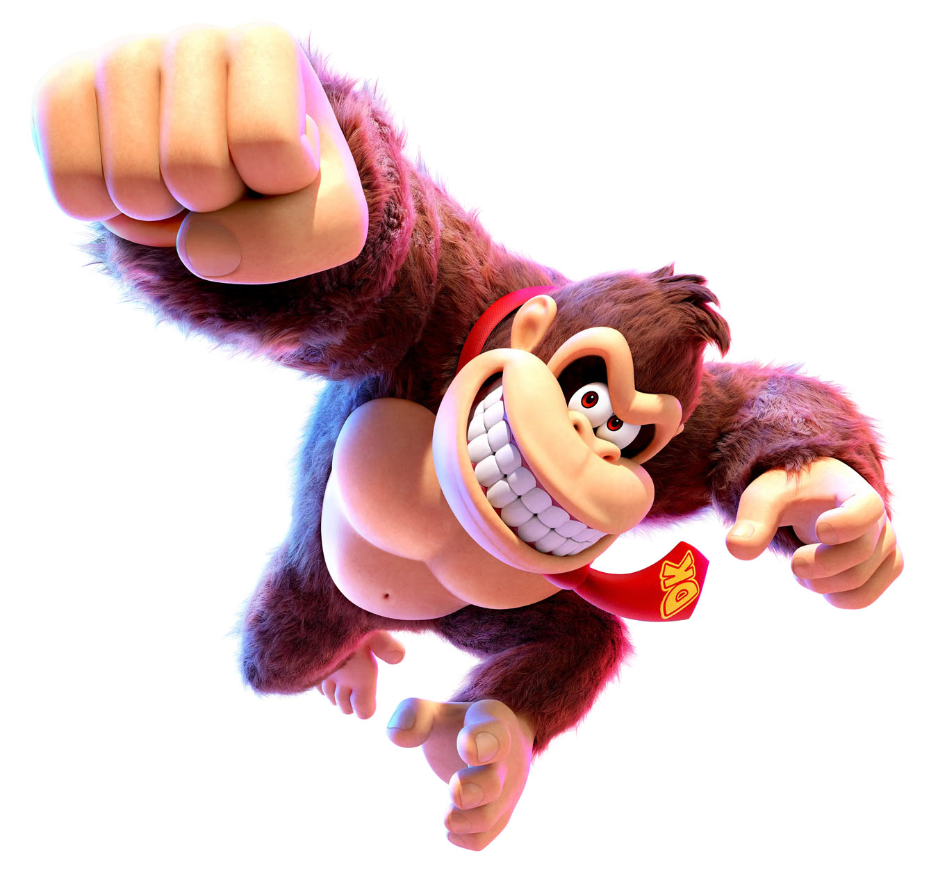 Donkey Kong Punch Art from Donkey Kong Bananza