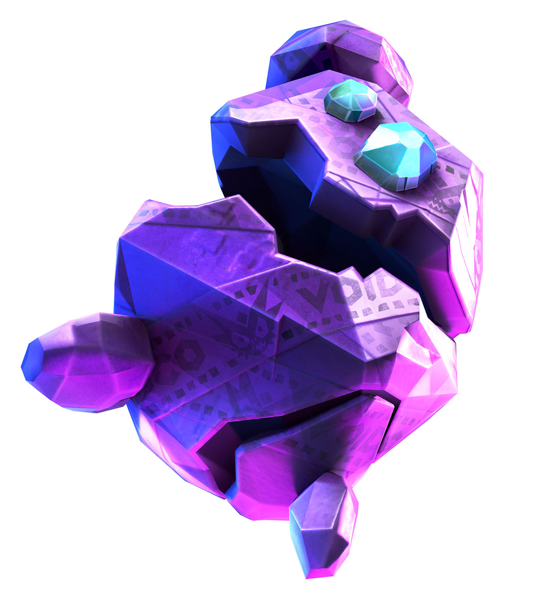 Odd Rock Art from Donkey Kong Bananza