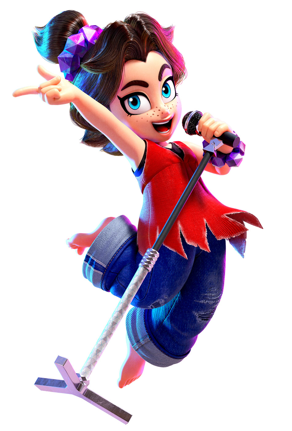 Pauline Singing Art from Donkey Kong Bananza