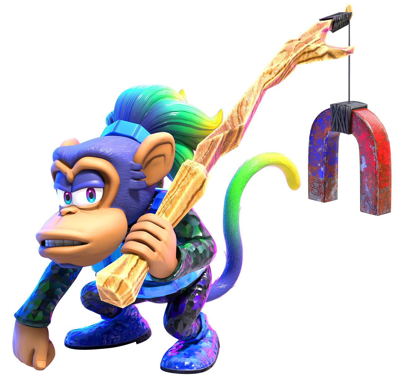 Salvager Monkey Art from Donkey Kong Bananza