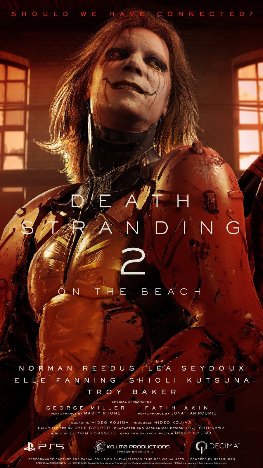 Higgs Monaghan Promo Artwork from Death Stranding 2: On the Beach