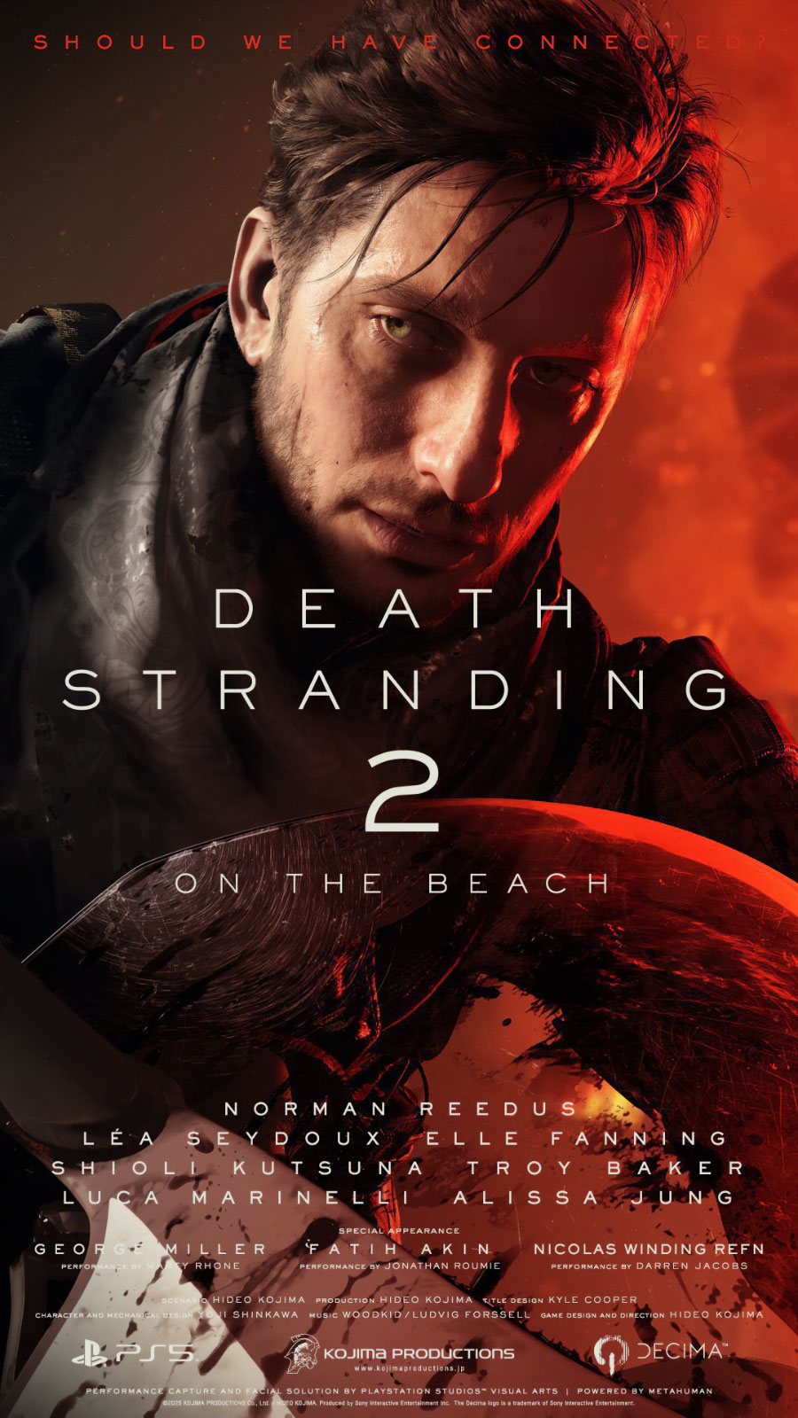 Neil Vana Promo Art from Death Stranding 2: On the Beach