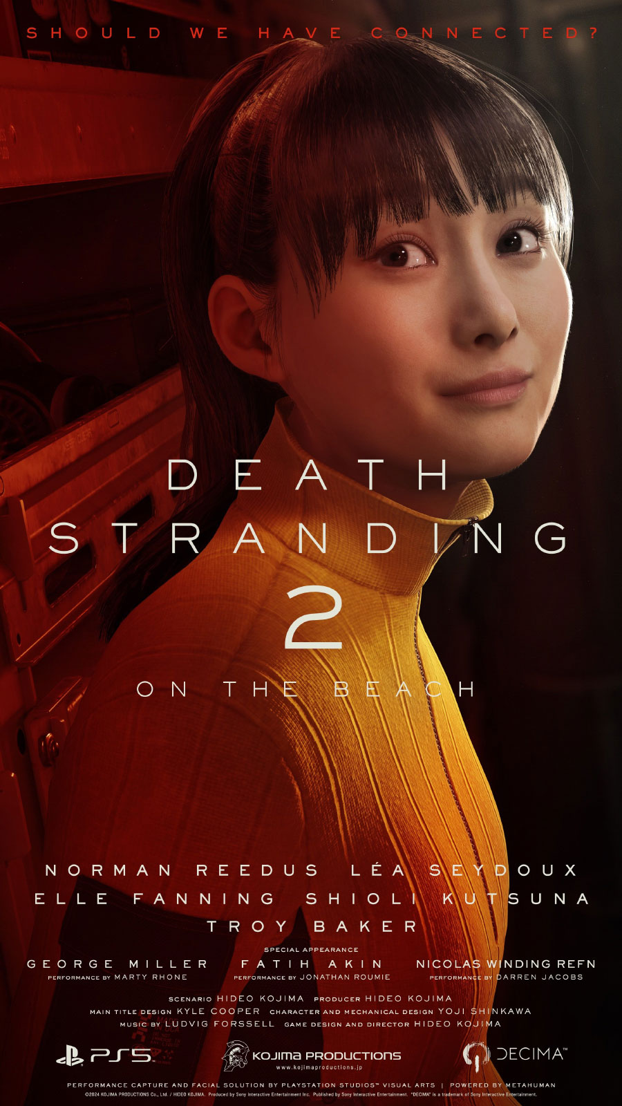 Rainy Promo Art from Death Stranding 2: On the Beach