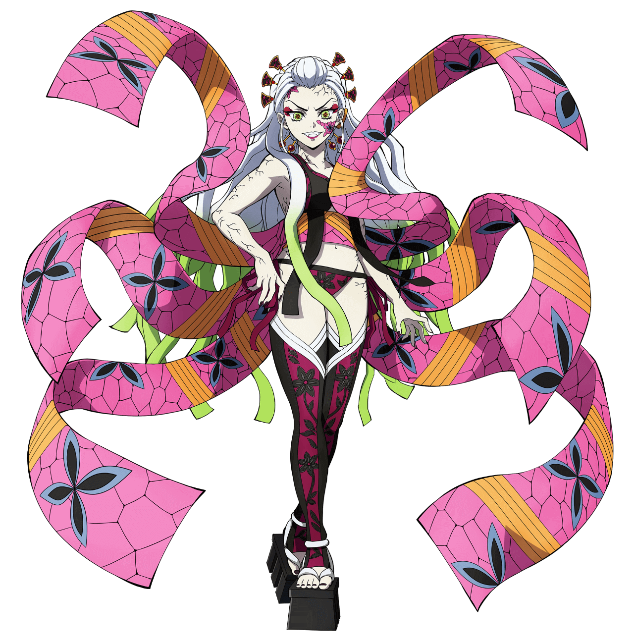 Daki Art from Demon Slayer: Kimetsu no Yaiba &ndash; The Hinokami Chronicles