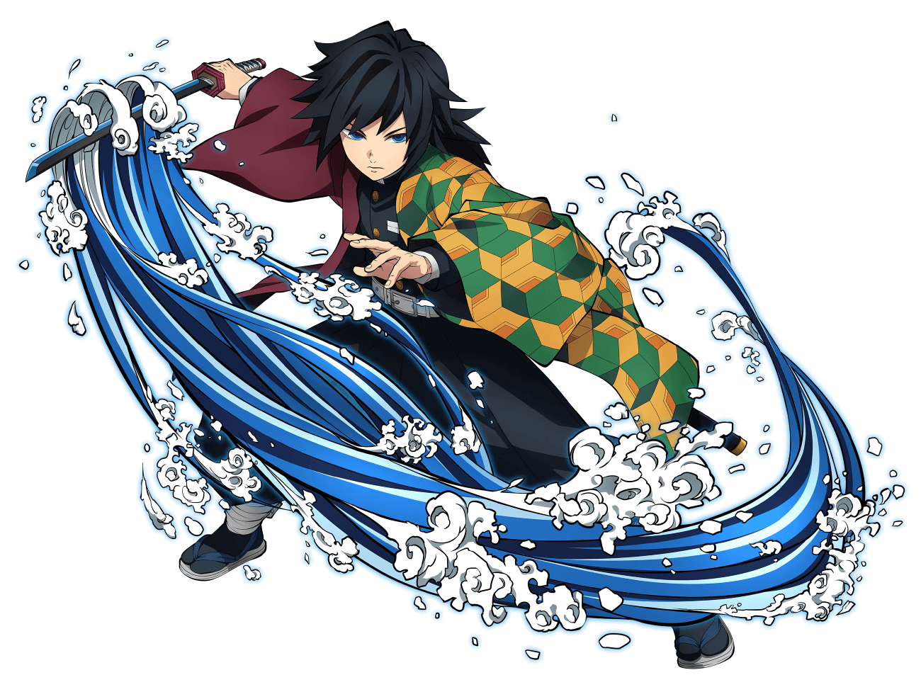 Giyu Tomioka Art from Demon Slayer: Kimetsu no Yaiba &ndash; The Hinokami Chronicles