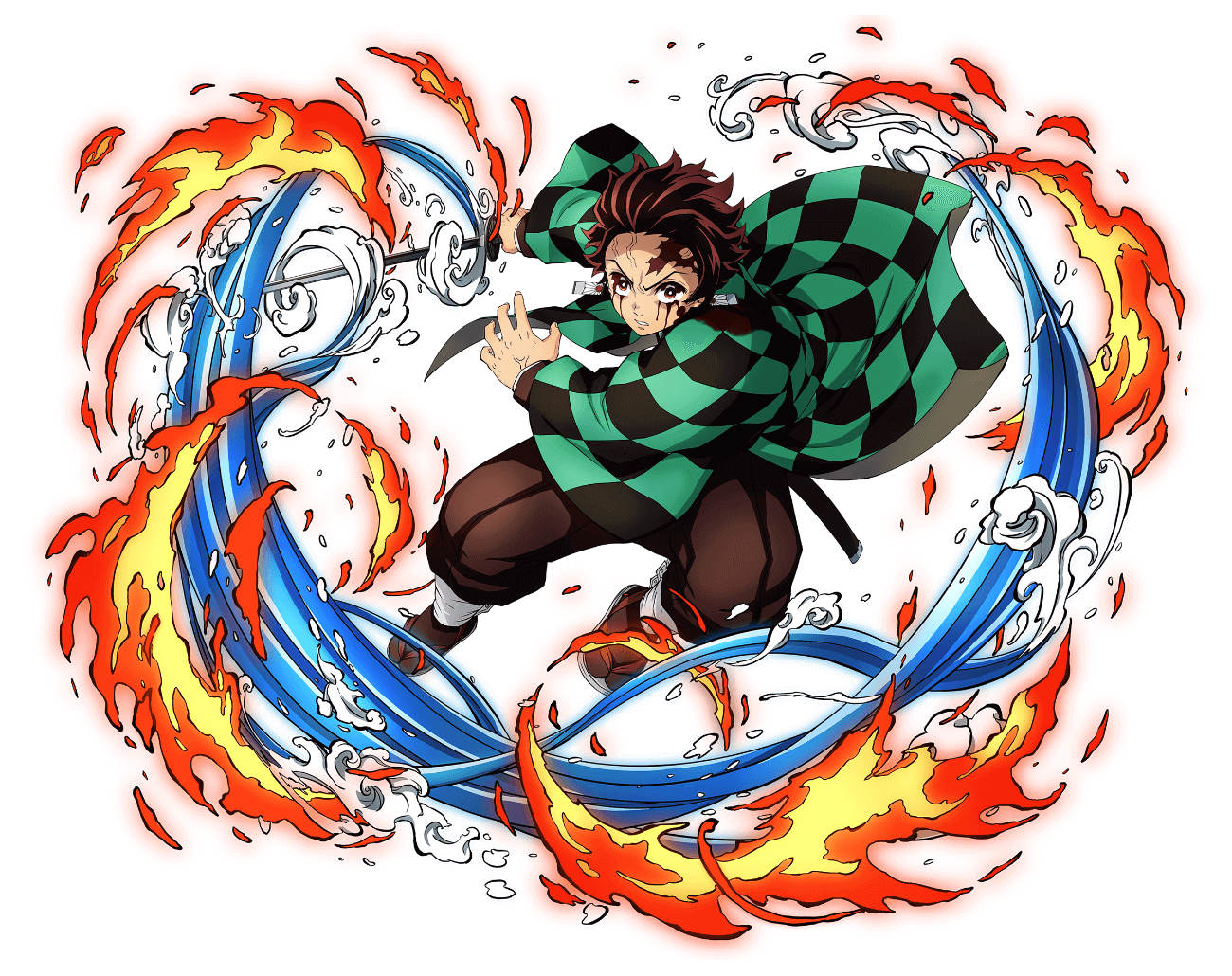 Tanjiro Kamado (Entertainment District) Art from Demon Slayer: Kimetsu no Yaiba &ndash; The Hinokami Chronicles