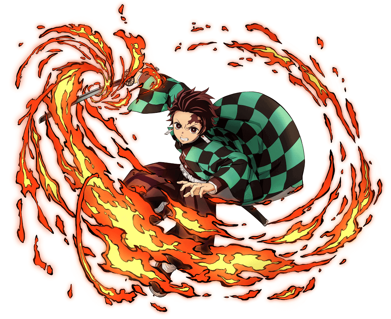 Tanjiro Kamado (Hinokami Kagura) Art from Demon Slayer: Kimetsu no Yaiba &ndash; The Hinokami Chronicles