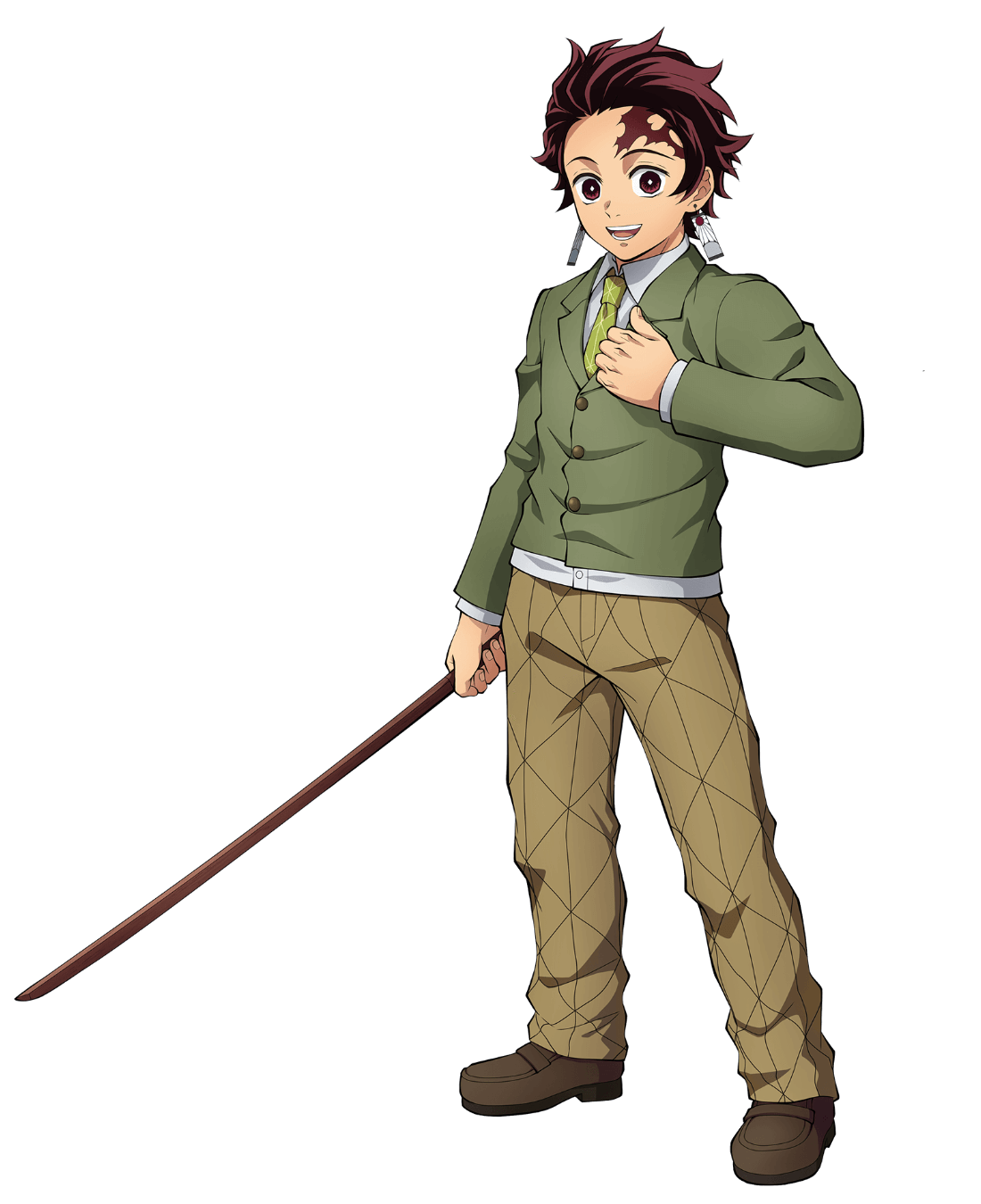 Tanjiro Kamado (Kimetsu Academy) Art from Demon Slayer: Kimetsu no Yaiba &ndash; The Hinokami Chronicles