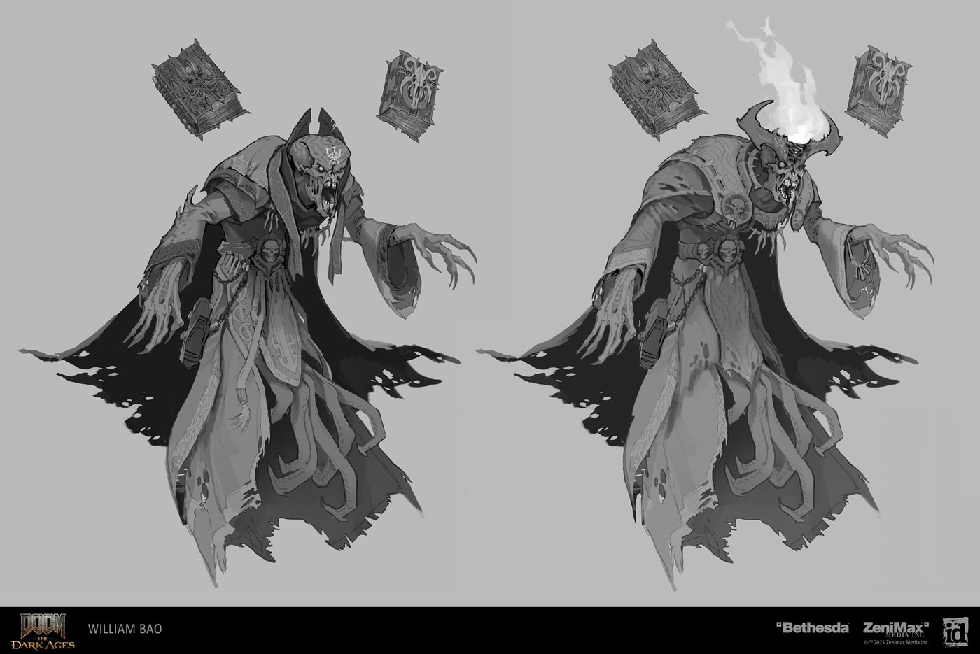 Acolyte Concept Artwork from Doom: The Dark Ages