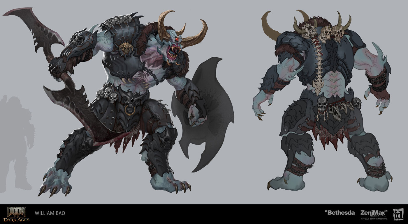 Agaddon Hunter Concepts from Doom: The Dark Ages
