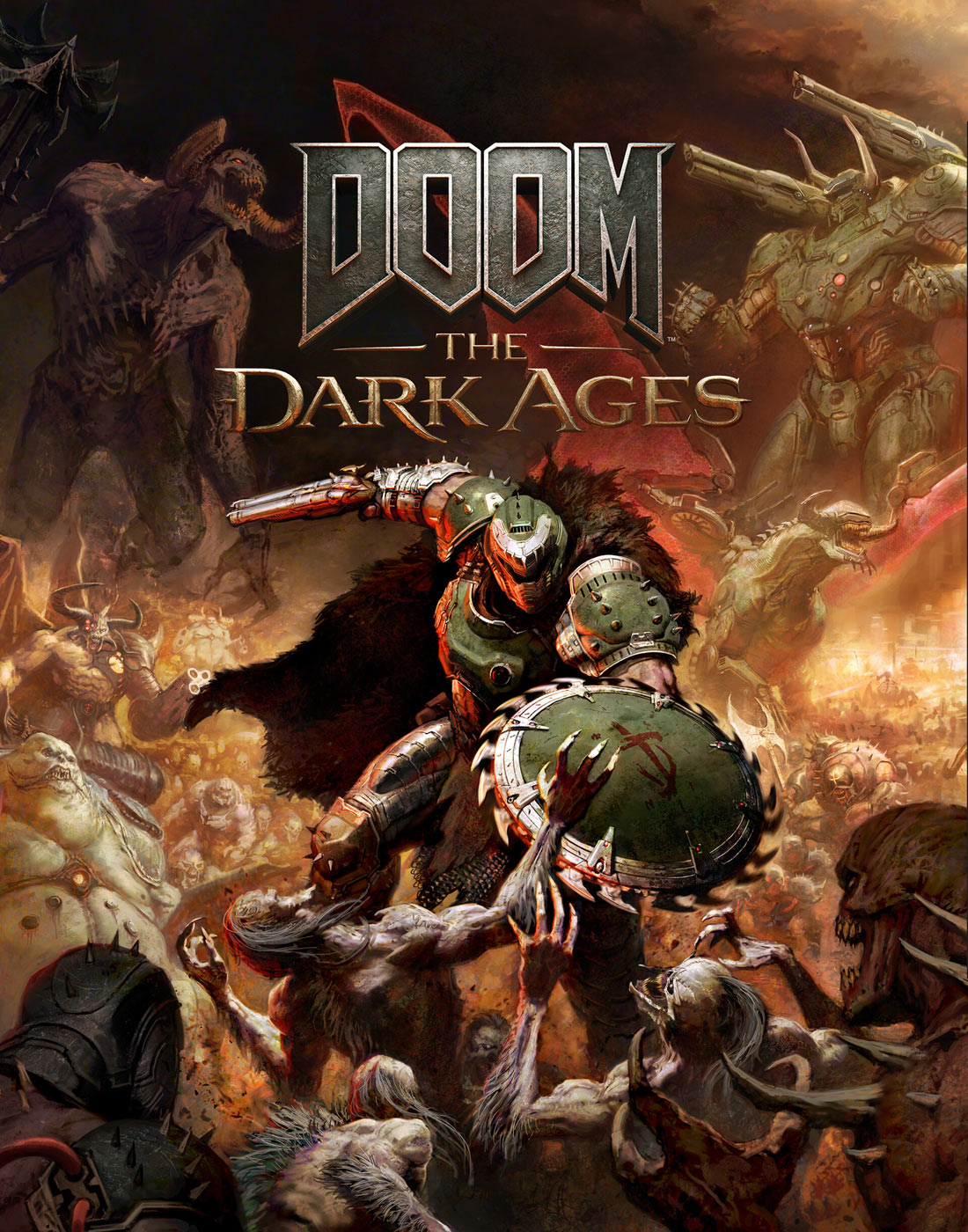 Cover Art from Doom: The Dark Ages