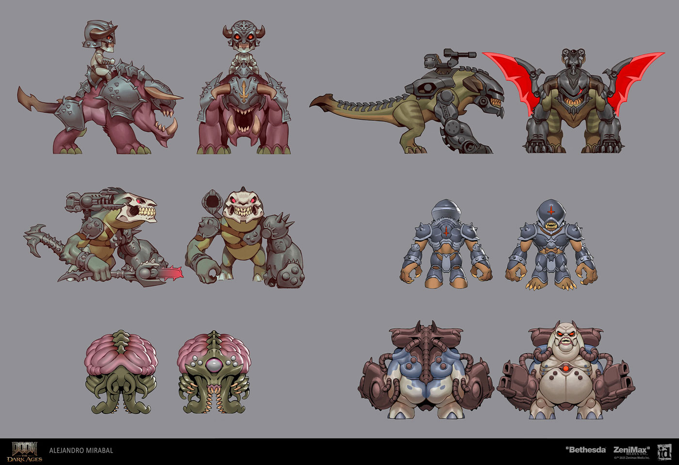 Figurine Collectibles Art from Doom: The Dark Ages